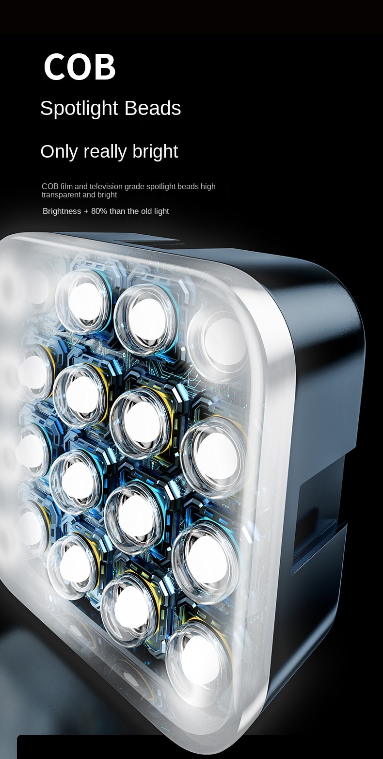 Kreativní RGB LED kapesní světlo – profesionální osvětlení pro fotografování a video s více než 3600 barvami a přenosným designem_voghion.com
