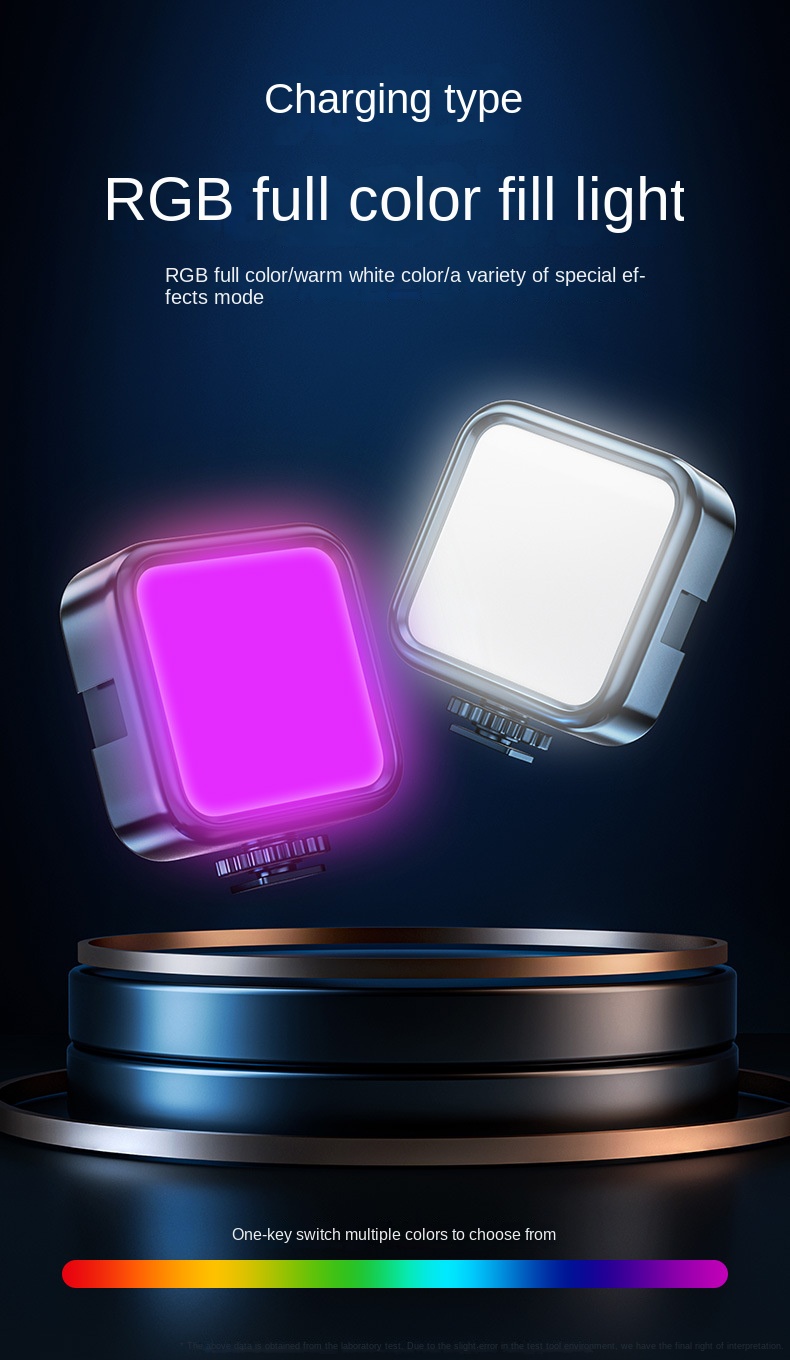 Kreativní RGB LED kapesní světlo – profesionální osvětlení pro fotografování a video s více než 3600 barvami a přenosným designem_voghion.com