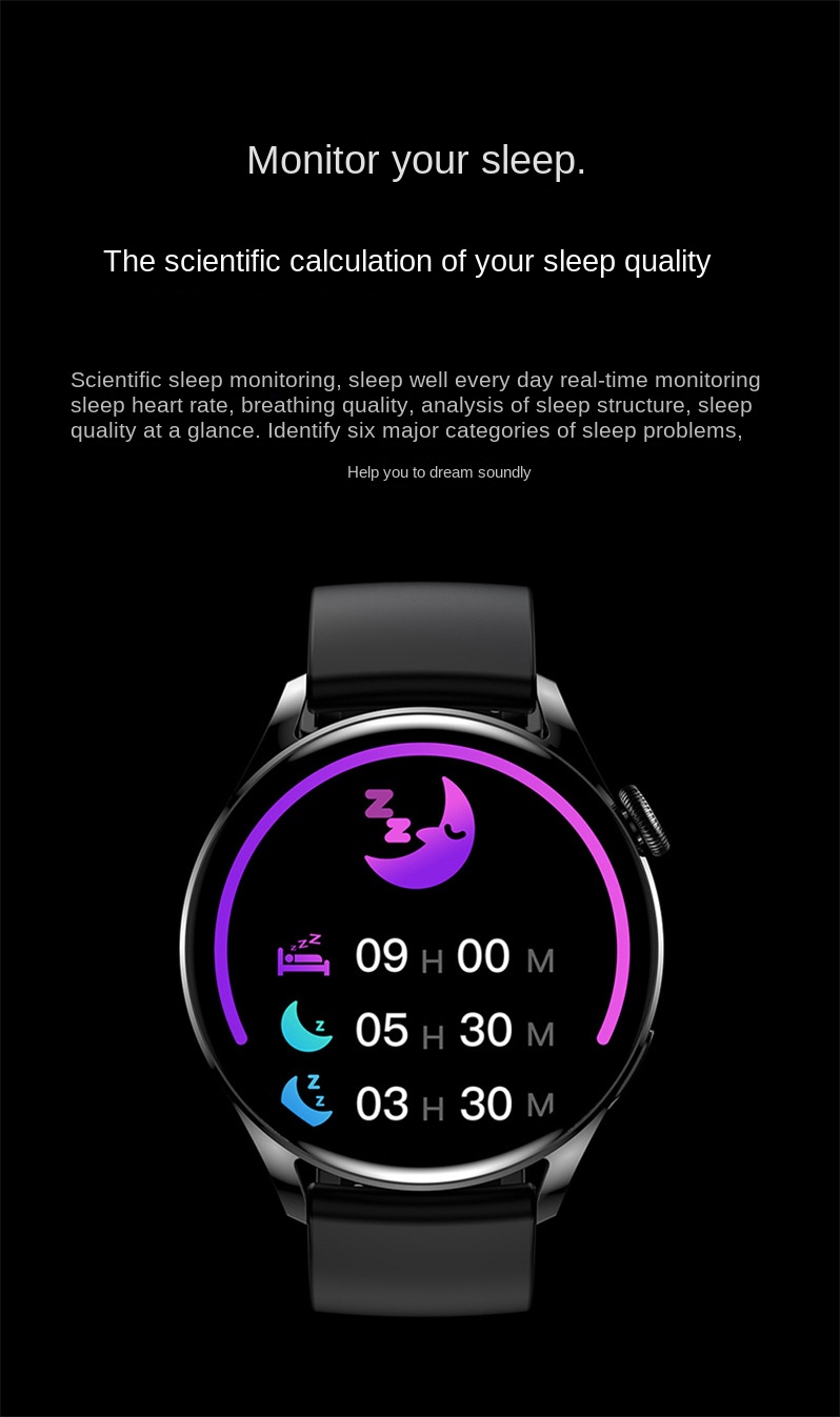 Bluetooth Calling Smartwatch - 1.28-inch HD Touchscreen, Health Monitoring, Sports Tracking, Wireless Charging, Multi-Language Support_voghion.com