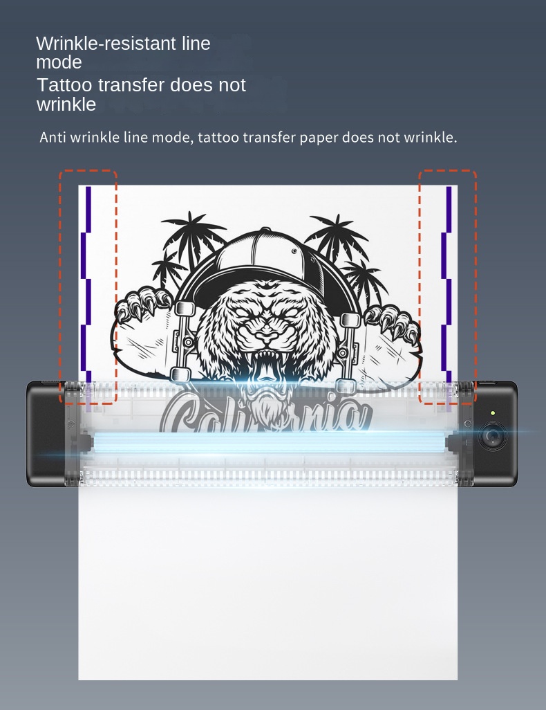 TP81 Pro Tattoo Printer - High-Precision Thermal Inkless Technology for Artistic Tattoo Transfers_voghion.com