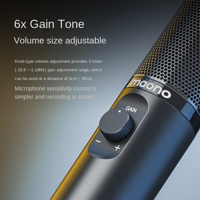 maono Flashy | High-Fidelity Noise-Cancelling Recording Microphone Set - Essential Kit for Professional Recording, Live Streaming, and Karaoke_voghion.com