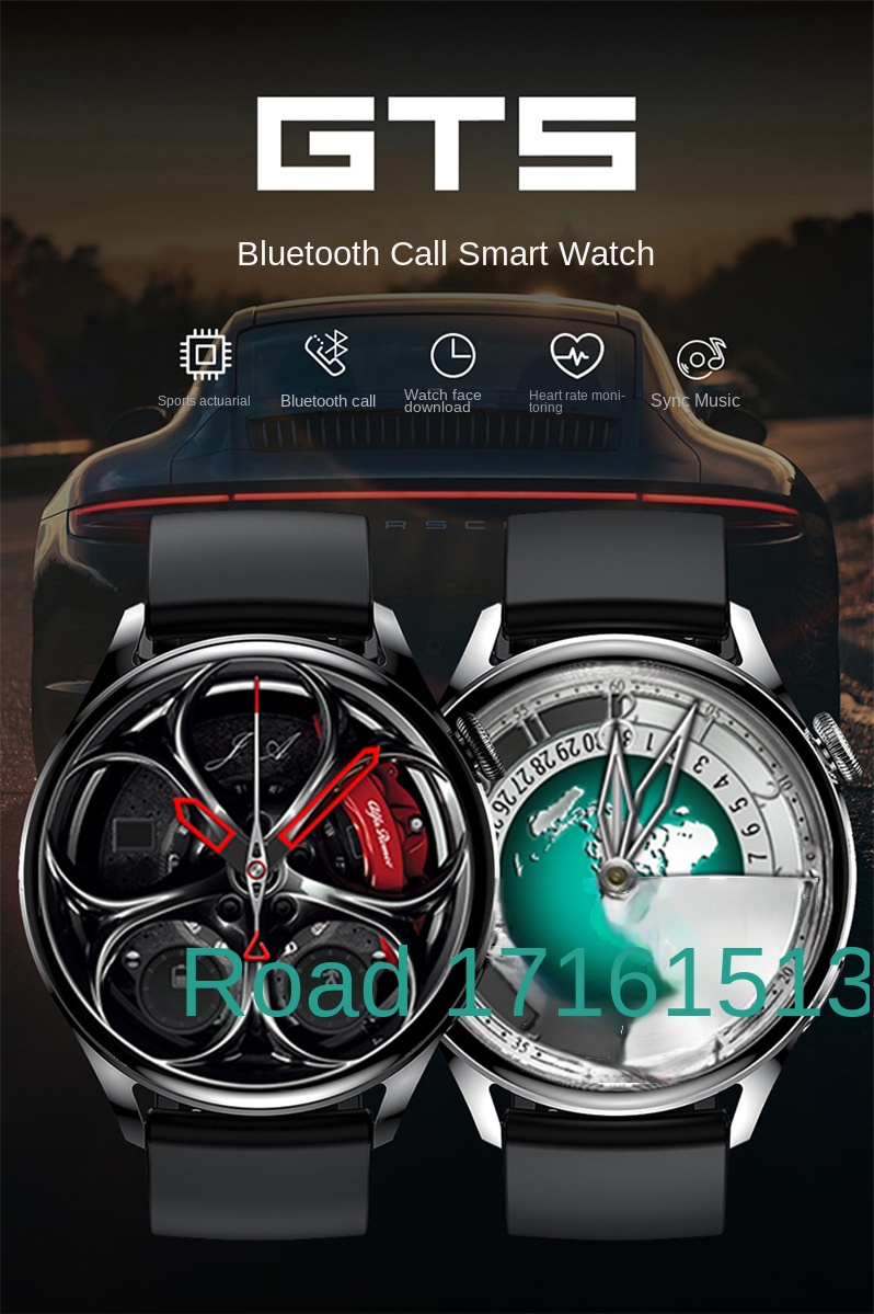 Bluetooth Calling Smartwatch - 1.28-inch HD Touchscreen, Health Monitoring, Sports Tracking, Wireless Charging, Multi-Language Support_voghion.com