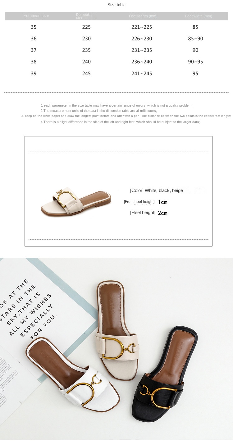 Chinelos legais de celebridades da Internet para mulheres de verão, moda feminina de verão versátil, chinelos de uma linha para uso externo, sapatos baixos_voghion.com