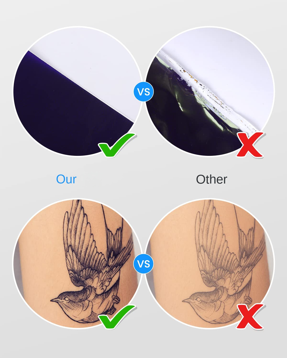 PhomemoA4/Letter Tattoo Transfer Paper Suitable for TP81/M08F/TP83 Thermal Tattoo Printer_voghion.com